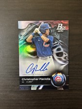 Christopher Paciolla 2023 Bowman Platinum Top Prospects Autograph Auto #TOP-83