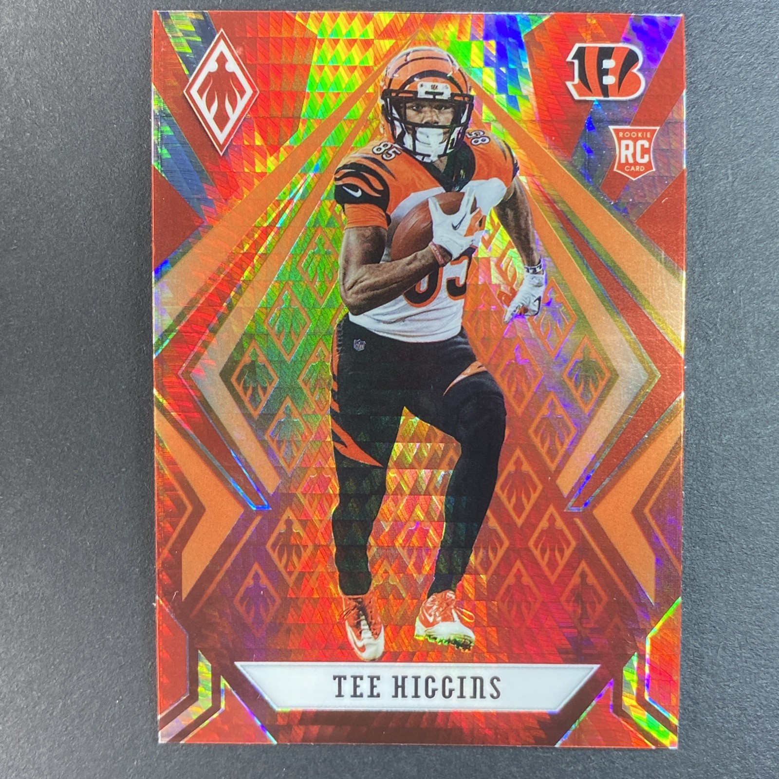 2020 Panini Phoenix Tee Higgins #110 Fire Burst RC🔥