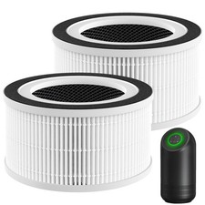 2 Pack Hepa Replacement Filter Compatible with Afloia Fillo/Halo/for Mooka Al...