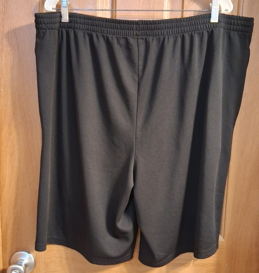 Amazon Essentials Black Shorts Drawstring Waist P… - image 2