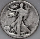 * 1920-S Walking Liberty Half Dollar 90% Silver As Shown