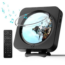 MICOCIOUS Portable CD Player with Bluetooth Desktop CD Player for Home CD Mus...
