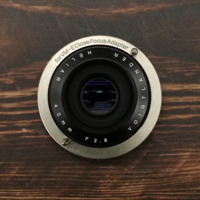 Voigtlander Heliar 40 mm f/2,8 pour adaptateur VM-E Close Focus [Near Mint] - Photo 1/4