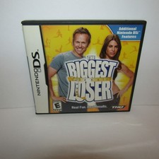 The Biggest Loser Nintendo DS Video Game with Manual Tested and Working Torn Art