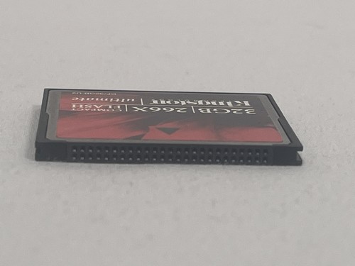 Kingston 32 GB 266x Speed - Compact Flash Card - Red/Black (CF/32GB-U2) - Picture 3 of 9