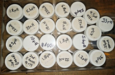 25 PACKS OF SMD COMPONENTS - INDUCTORS .1nH- 220nH OVER 1000 PCS.