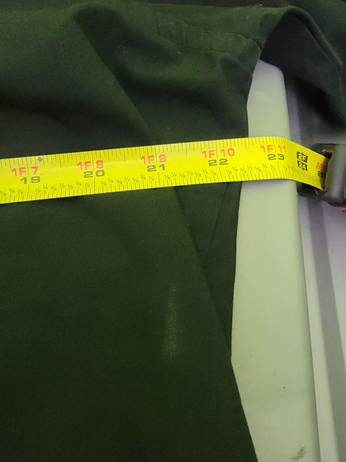 Van Heusen Solid Black Button Up Shirt Fitted Lon… - image 4