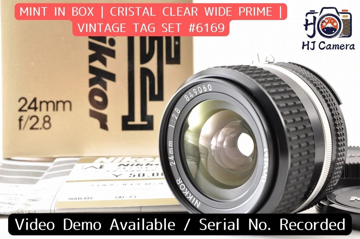 Nikon AI-S f/2.8 Camera Lenses 24mm Focal for sale | eBay