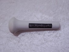 CSSFVJ - Pilon En Porcelaine Pour Mortier Ven. Homéopathique - Vintage - 12 Cm