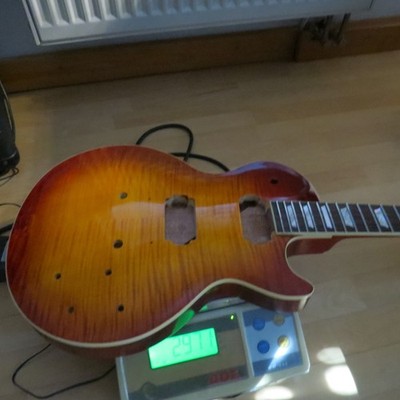 Les Paul Standard Sunburst Flame Top 58/59 Body & Neck/  Gibson Case extra  160!