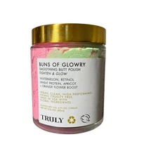 TRULY Beauty Buns Of Glowry Whipped Body Polish 2 Oz Full Size Vegan