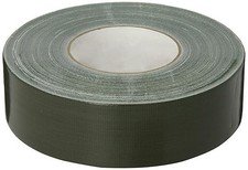 Heavy Duty Water Resist Olive Duct Tape 1" Wide, 180ft Long, 0.01" Thickness