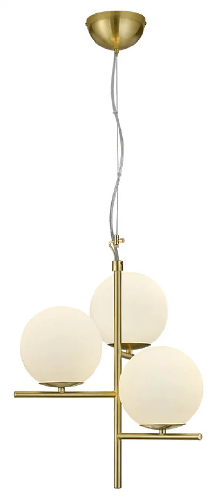 Ceiling Light Brass Pure 3 Matt Trio 302000308