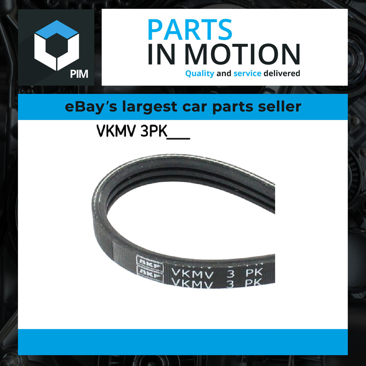 3 Rib Multi V Drive Belt VKMV3PK668 SKF 46738445 55192802 Top Quality Guaranteed
