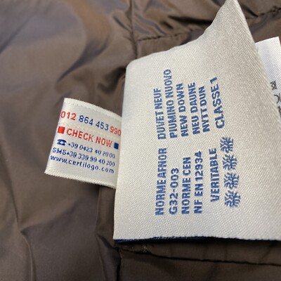 Vintage Moncler JOHAFUR Brown Women Down Coat Size 1 XS-S | eBay