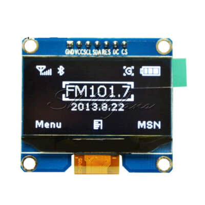SPD0301 7PIN Display Module White 1.54'' inch OLED IIC I2C SPI interface 128*64