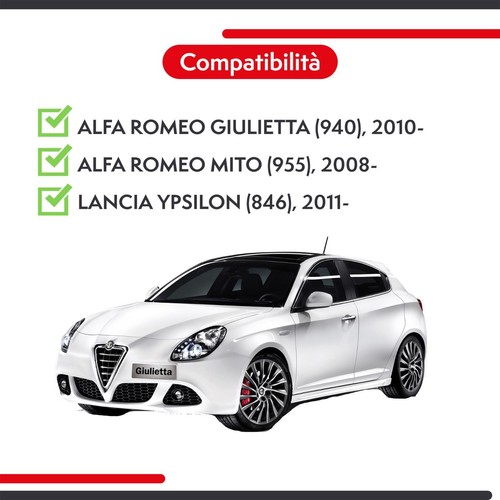 Maniglia Porta Anteriore Destra Esterna per Alfa Romeo Giulietta, Mito, Cromata - Foto 5 di 7