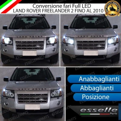 ESL CONVERSIONE FARI COMPLETA LAND ROVER FREELANDER 2 FINO AL 2010 6000K CANBUS