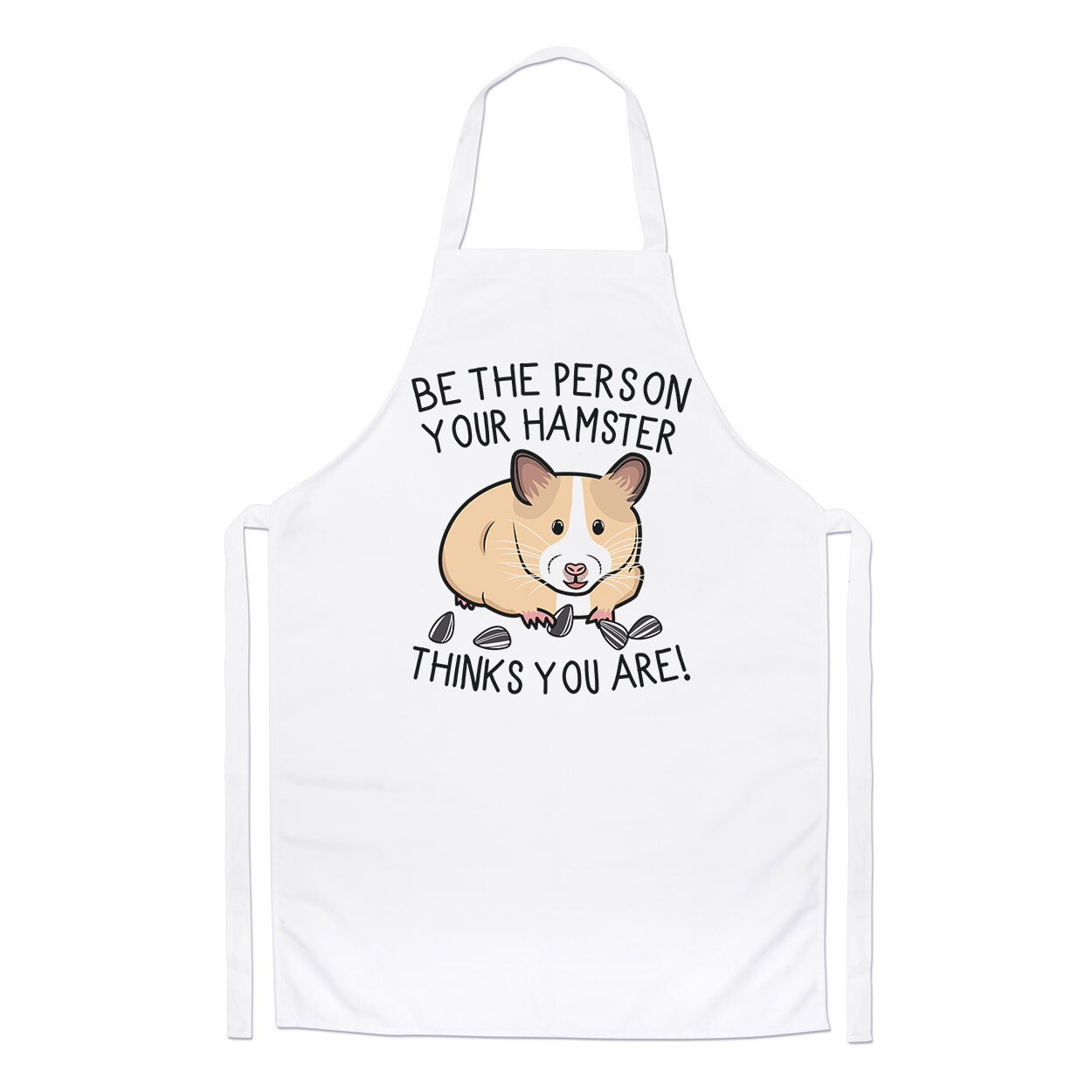Be The Person Your Hamster Thinks You Are Chefs Apron Crazy Lady Man Cooking