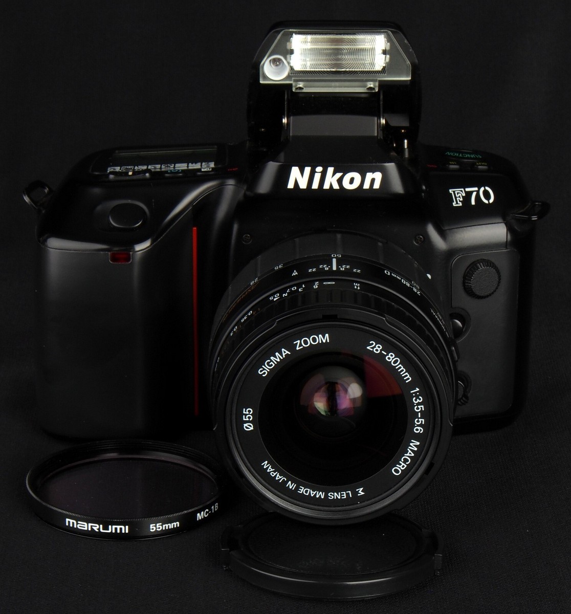 NIKON F70＋AF NIKKOR28-80mm1:3.5-5.6D フィルム一眼 中古