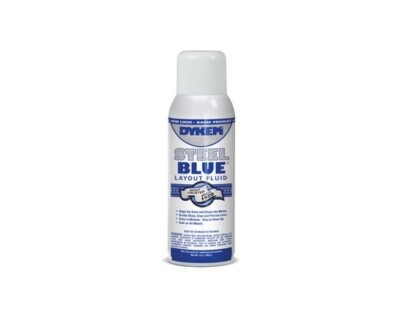 Dykem Steel Blue Layout Fluid #80000, 16oz Aerosol, 1pc, Free Shipping
