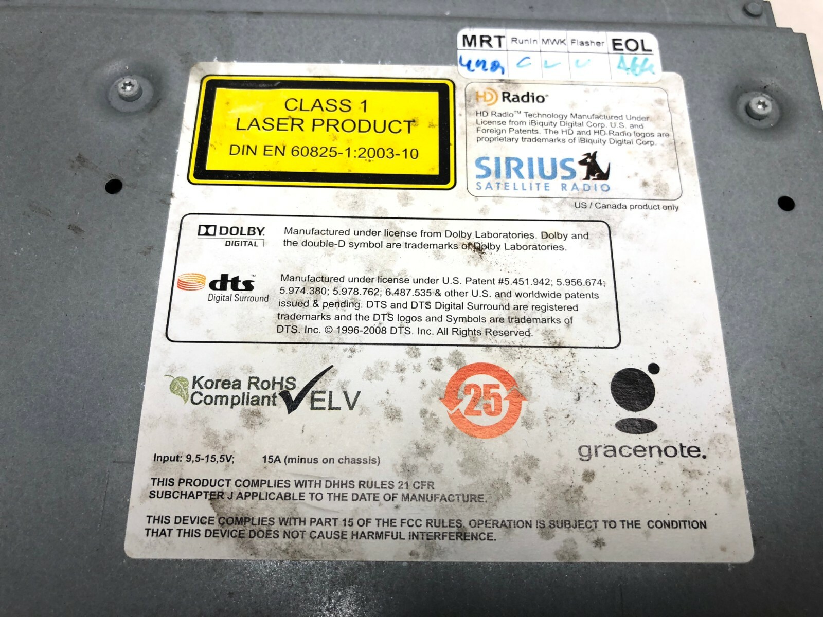 BMW 3 F30 F80 2012 Navigation Unit 9289214 21479881 for sale  