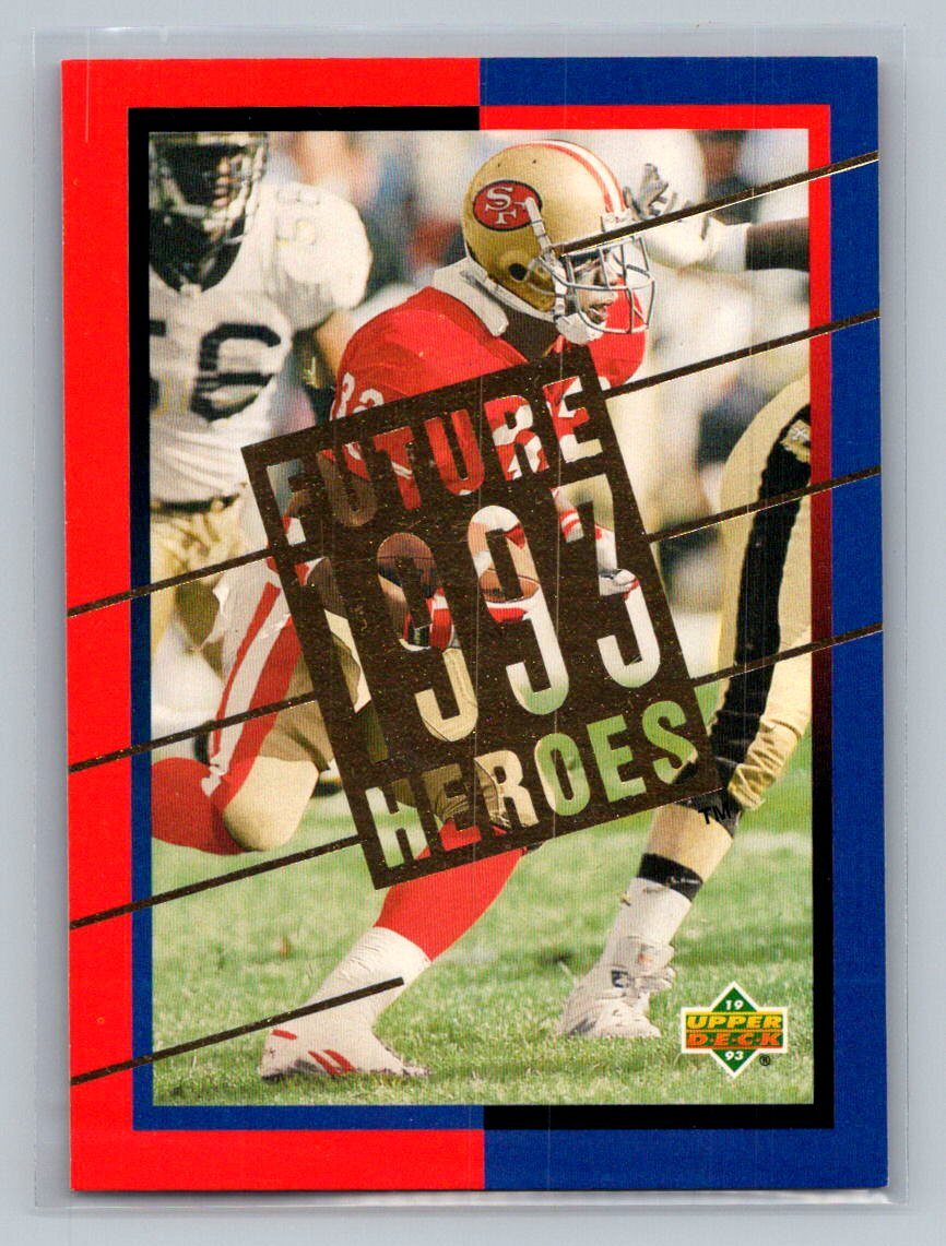 1993 Upper Deck Future Heroes Ricky Watters #NNO San Francisco 49ers
