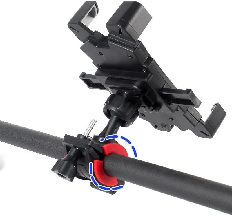 Motorcycle Phone Mount 1s Auto Lock 100mph Military Anti-Shake Bike Phone Holder - Image 3 of 4