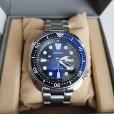 SEIKO Prospex SBDY013 4R36-04Y0 Blue Dial Automatic Men's Watch Used Working