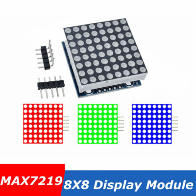 MAX7219 DOT Matrix 8X8 Display Modul Rot Grün Blau für Raspberry Pi 