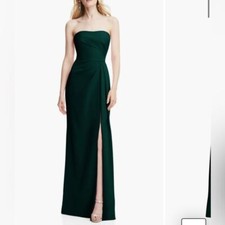 NWT Strapless Crepe Trumpet GownAfter Six SZ 6