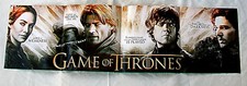 Original Season 2 poster GAME OF THRONES Lena Heady Emilia Clarke Peter Dinklage