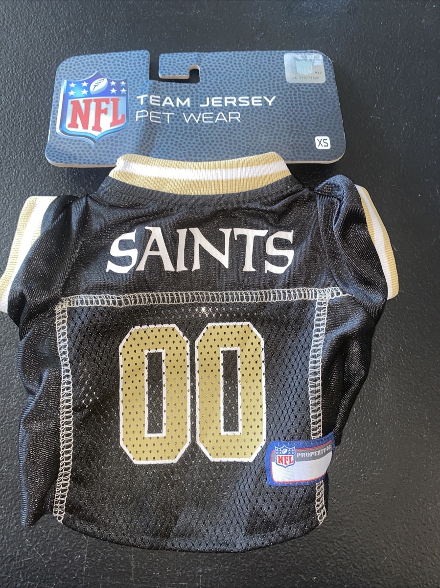 Licensed NFL New Orleans Saints Team Jersey For Dog Pet Large 20