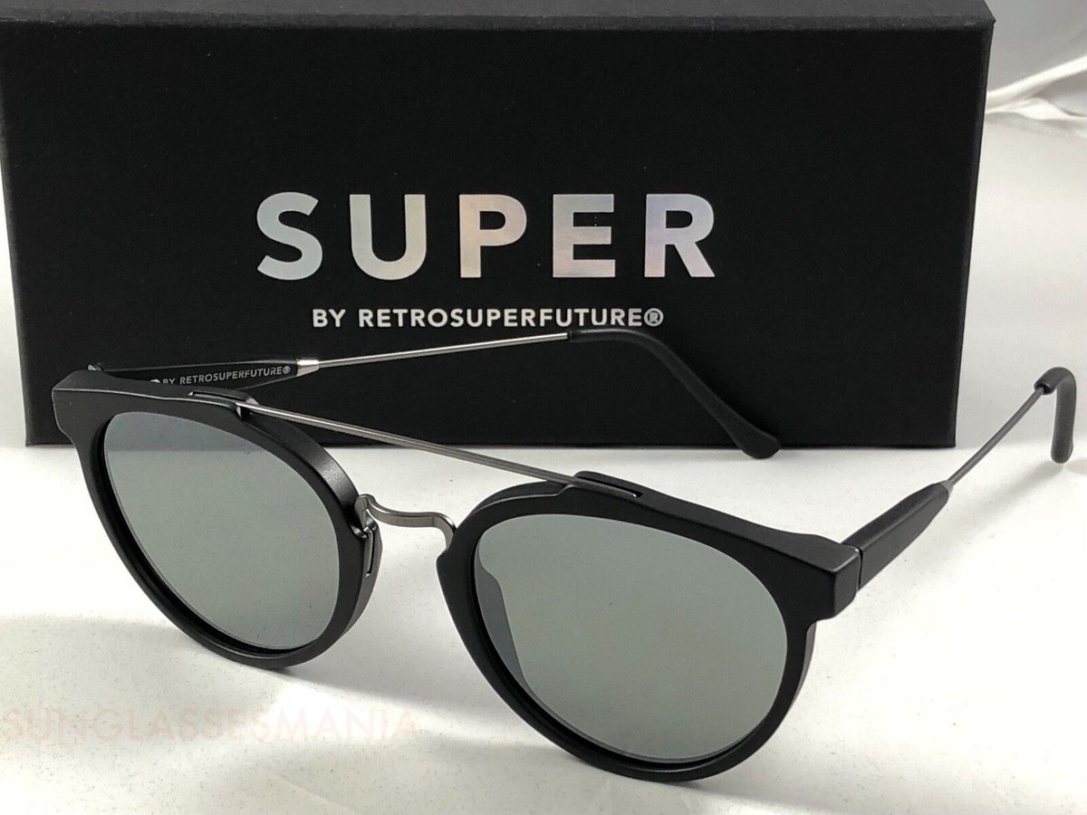 Retrosuperfuture Giaguaro frame matte translucent Retrosuperfuture Eyewear Giaguaro Blue Zero Sunglasses 1Q1  main image 4