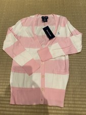 Polo Ralph Lauren Girls Cotton Striped Cardigan M 8-10 