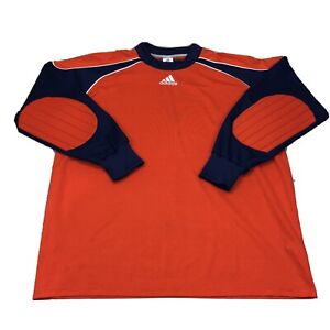 Adidas Climalite Clima365 Goalie Goalkeeper Padded Long Sleeve Orange