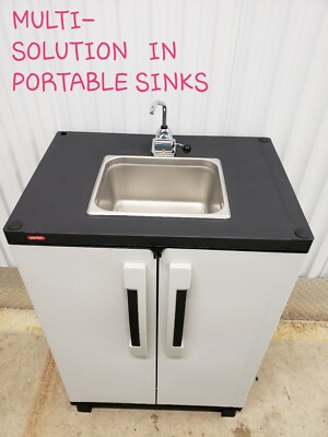 #ad Outdoor Portable sink hand pump self contained no electricity needed $599.00
