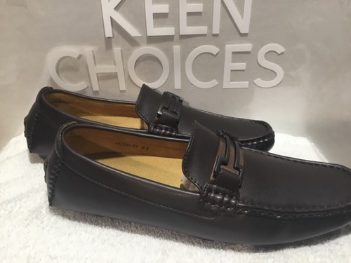 BRUNO MARC, NEW YORK "HUGH -01" BROWN CHILI LOAFERS SLIP ON 9.5-NEW-L👀K - Picture 10 of 10