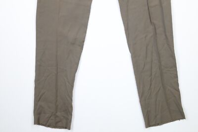 NOS Vintage 50s Mens 36 Gabardine Rayon Blend Flat Front NOS Vintage 50s Mens 36 Gabardine Rayon Blend Flat Front