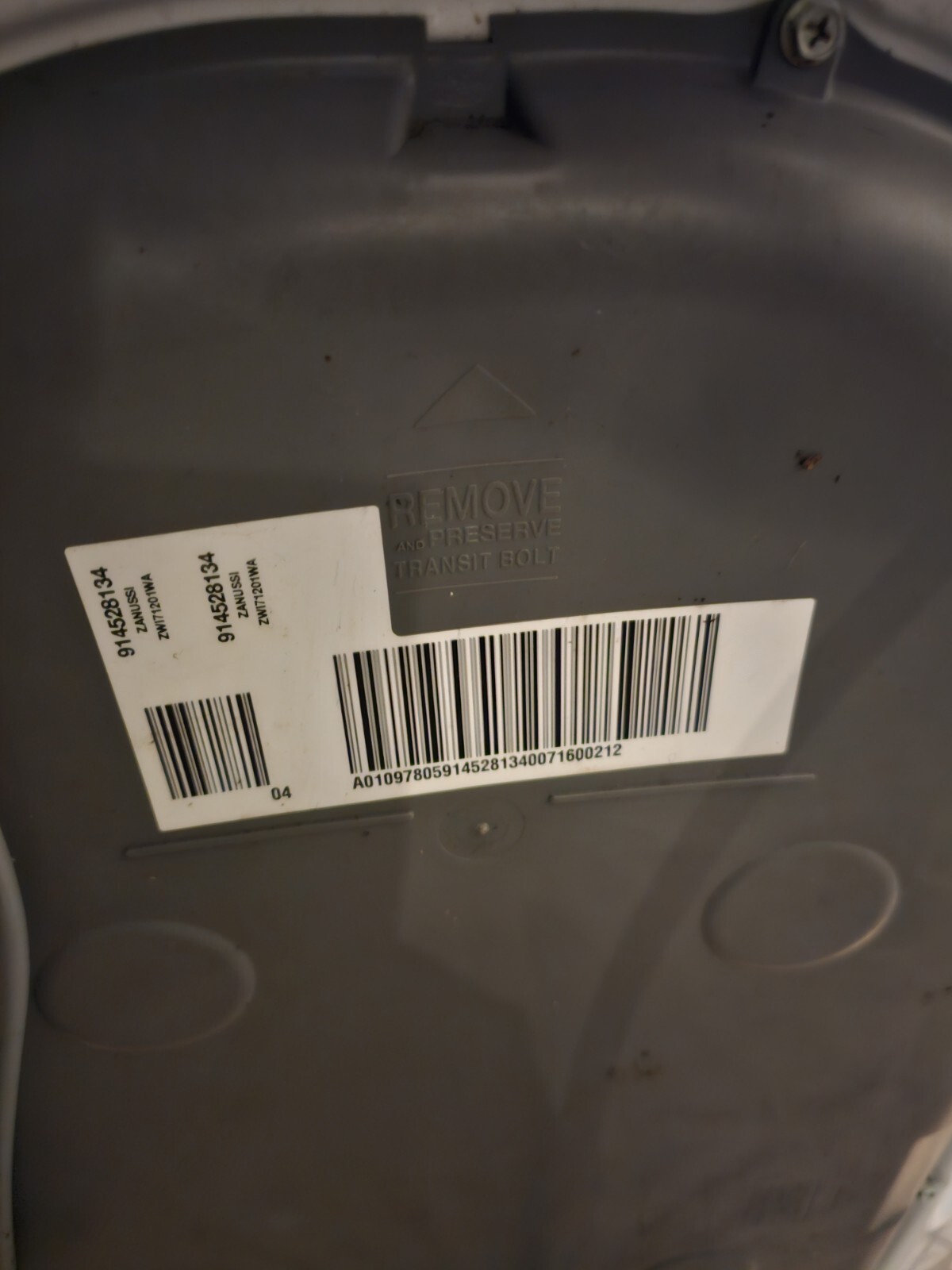 zanussi 7kg Integrated washing machine eBay