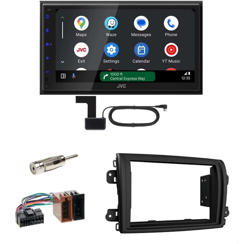 JVC KW-M695DBW Android Auto CarPlay Einbauset für Fiat Ducato ab 2022 - Bild 1 von 1