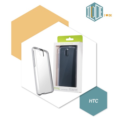 Original HTC Official Desire 526G+ Clear Shield Tough Protective Cover Case - Picture 5 of 7