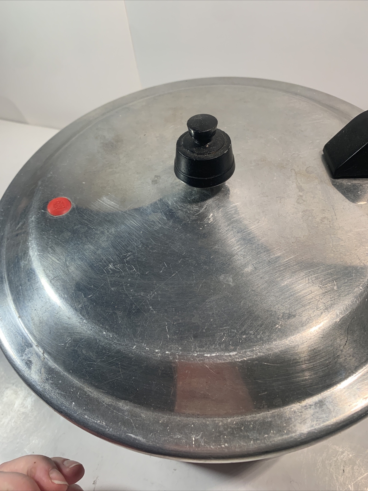 Vintage Mirro Aluminum 6 Quart Speed Pressure Cooker Canner Lid M0536