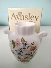 NEW Aynsley bonechina Cottage Garden Beatrice small vase, boxed, made in England