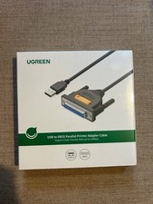 UGREEN USB to DB25 Parallel Printer Cable Adapter Connector