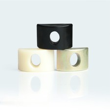 M8 M10 Half Moon Nut Furniture Connector Spacer Washer Select Nylon or Bronze