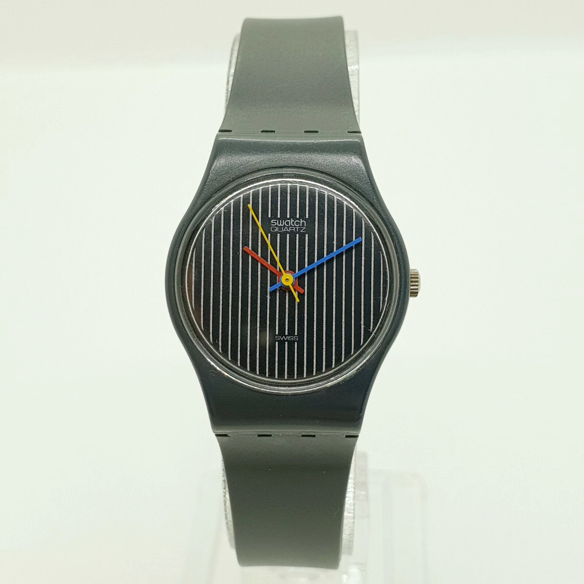 Black women's swatch watch cheap