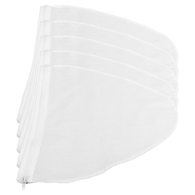  5 Pcs Milk Tea Filter Bag Travel Reusable Strainer Mesh for Coffee
