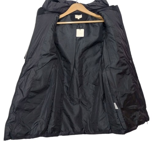 Kur . Kuma Removable Hoodie Goose Down Puffer Long Full Zip Coat Jacket - Picture 2 of 5