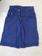 Gitano Women's Shorts Navy Blue Ease Off Size 8